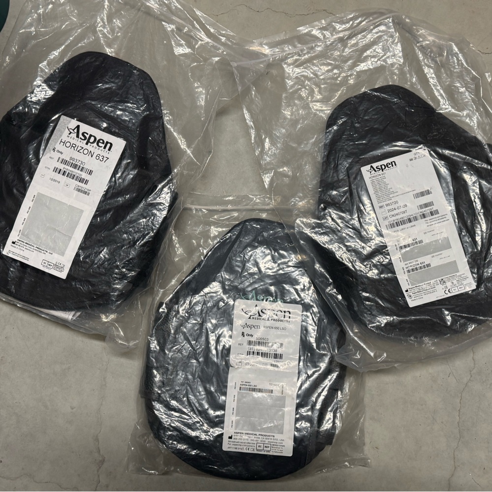Aspen Horizon 637 & Aspen
Pre 650 LSO, Aspen Horizon 631
New Bundle Back Braces